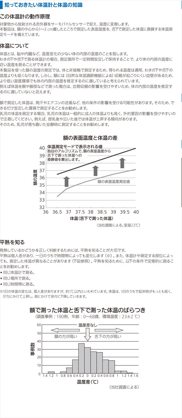 オムロン 非接触体温計 MC-720